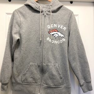 Denver Broncos NFL Youth L Zippered Hoodie